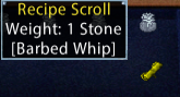 Barbed Whip Recipe