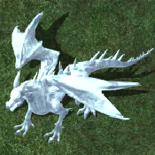 Ice Blue White Wyrm