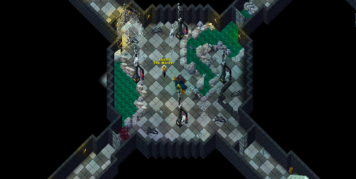 Enter Blackthorn Dungeon