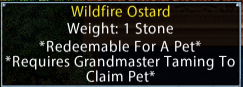 Wildfire Ostard