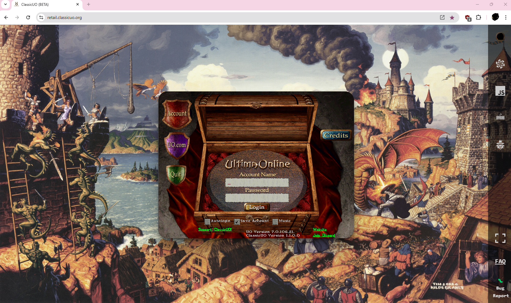 login