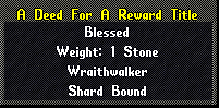 reward